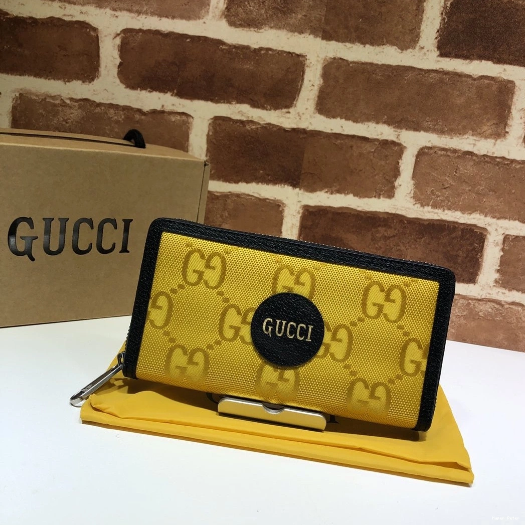 The wallet GUCCI Off Zippy Grid 0801